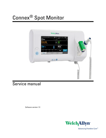 Welch Allyn Connex 7300 Spot Vital Signs Monitor