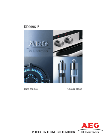 Aeg-Electrolux DD9996-B, Dd 9996 Manual Do Usuário | Manualzz