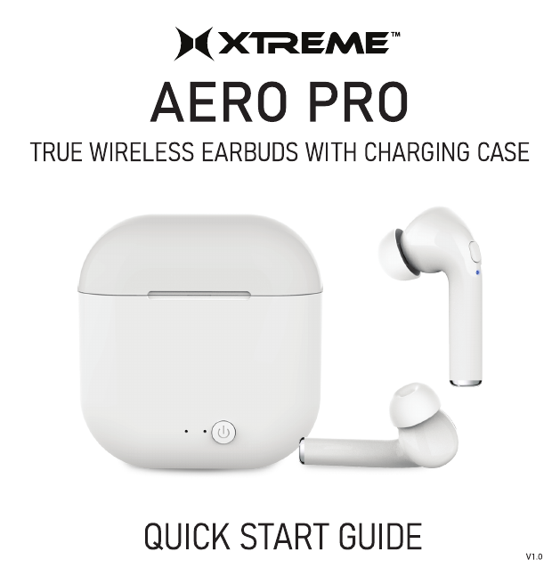 Xtreme XBE9 0126 AERO PRO True Wireless Earbuds Manual Manualzz