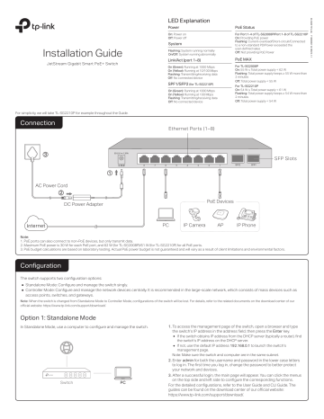 TP-Link TL-SG2008P JetStream 8-Port Gigabit Smart Switch Installation ...