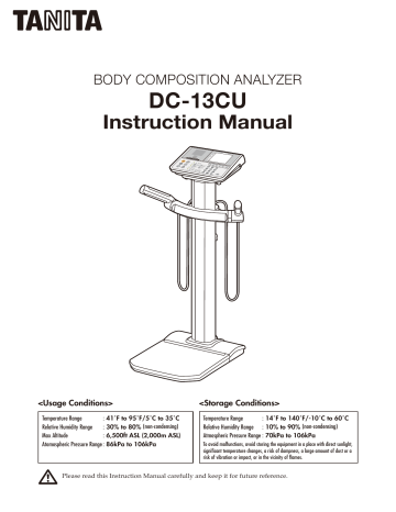 DC-13C Total Body Composition Analyzer