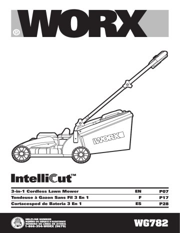 Worx WG782 Owner s manual Manualzz