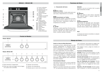Teka HM-815 ME Owner's Manual | Manualzz