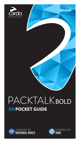 Cardo Systems Packtalk Bold Pocket Guide Manualzz