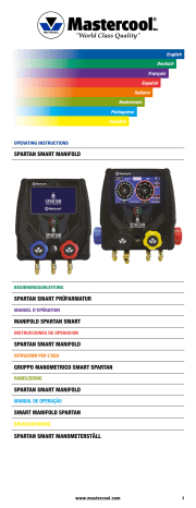 spartan manifold mastercool manualzz