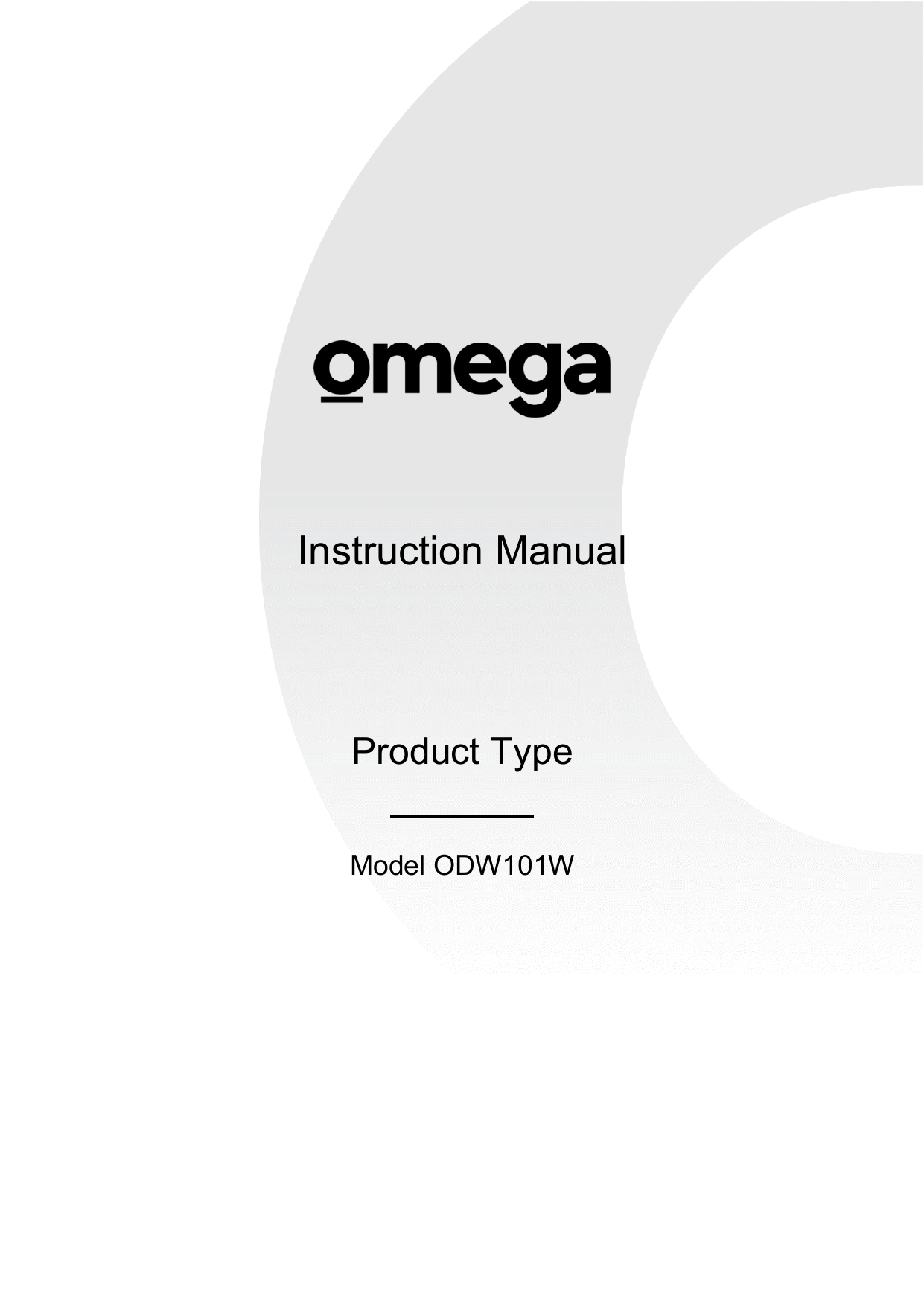 Omega odw101w best sale