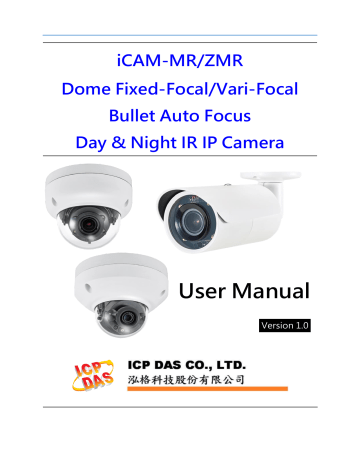 ICP iCAM-ZMR8422X User Manual | Manualzz