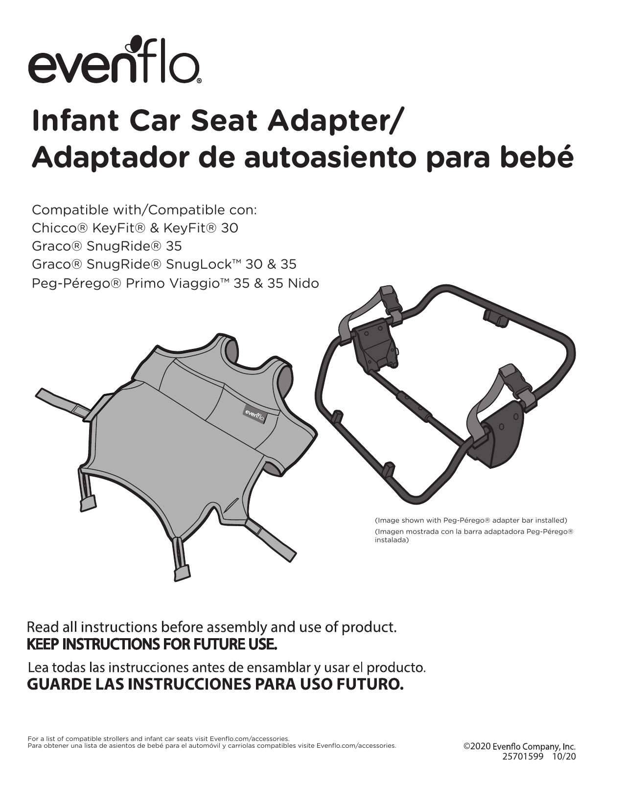evenflo pivot car seat instructions