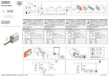 CARLO GAVAZZI SHJWINS04115 Installationsanleitung | Manualzz