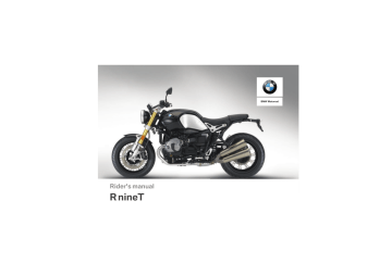 BMW R nineT 2019 Rider's Manual | Manualzz