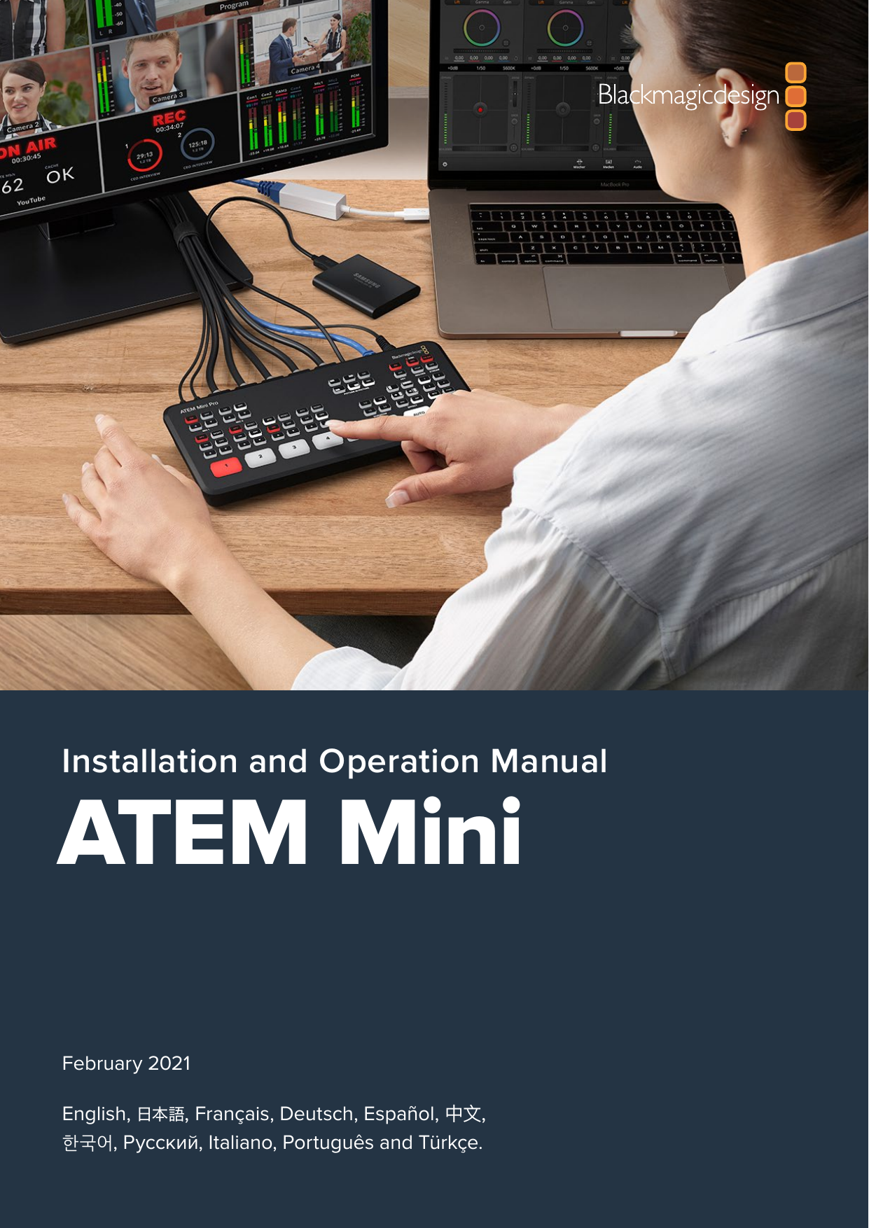 Blackmagic Atem Mini Instruction Manual Manualzz