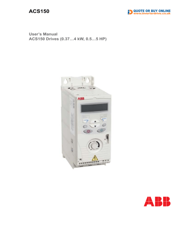 ABB ACS150 series User Manual | Manualzz