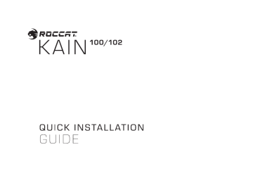 Roccat Kain 100 Aimo Aimo Product Quick Install Guide Manualzz