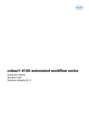 Roche cobas 8100 Sample Check Module - Operator's manual