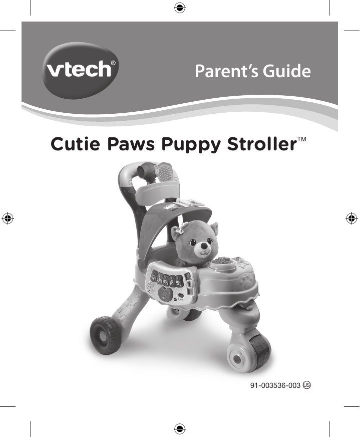 vtech stroller with puppy