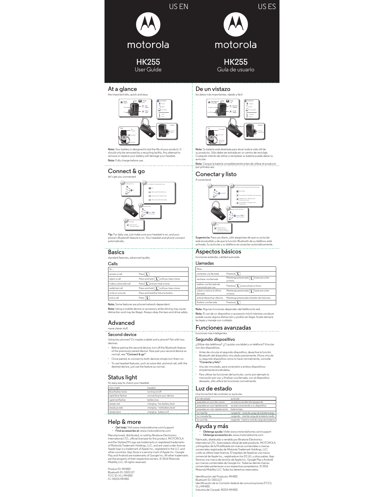 Motorola HK255 User manual Manualzz