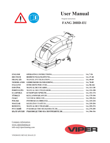 Viper FANG 20HD-EU User Manual | Manualzz
