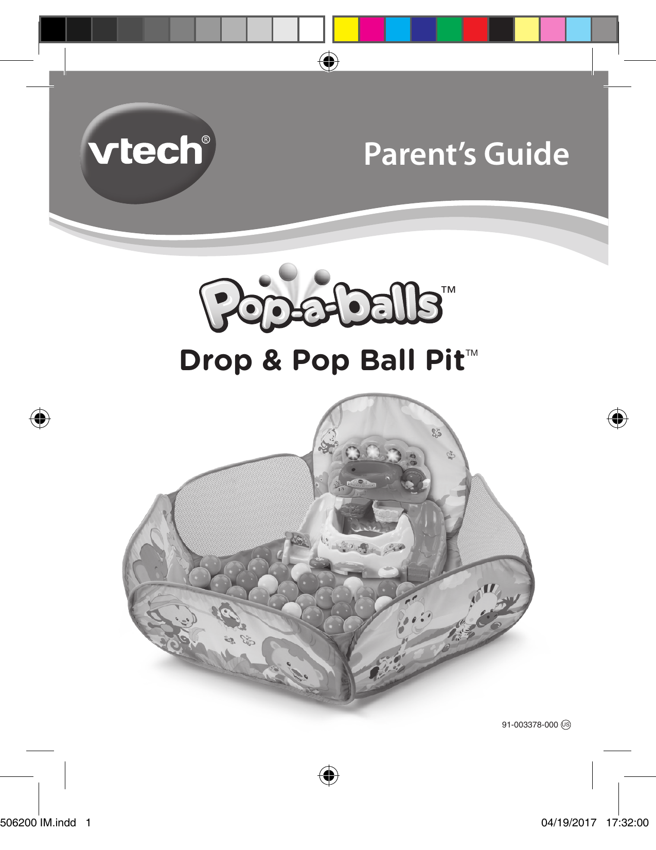 VTech Drop \u0026 Pop Ball Pit, pop-a-balls 