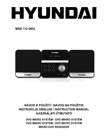 Hyundai MSD 112 DRU Instruction Manual | Manualzz