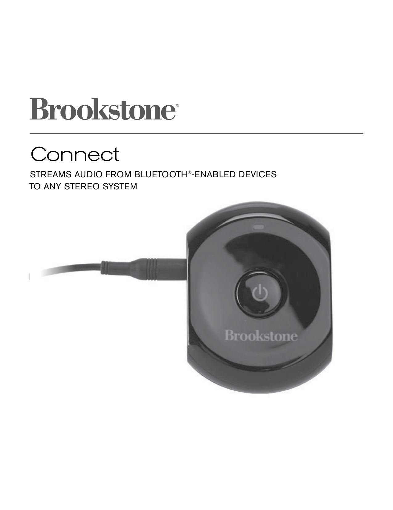 Brookstone Connect User Manual Manualzz