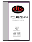 DTS 412/512/624 Gate Motor Manual + AI Chat &amp; PDF