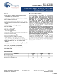Cypress Semiconductor CY7C1473BV33 Specification Sheet
