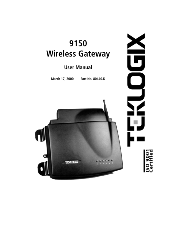 Teklogix 9150 Wireless Gateway TRX7431 