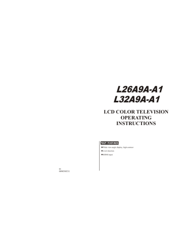 Haier L26A9A-A1, L32A9A-A1 Operating Instructions Manual | Manualzz