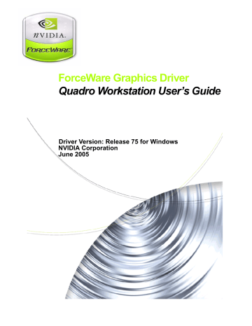 Nvidia Quadro Workstation User Manual | Manualzz