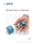 SLICE MICRO User Manual | DTS Data Acquisition System | Download &amp; Read Online