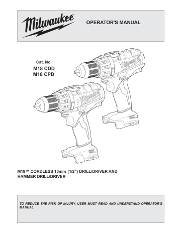 M18 cpd discount