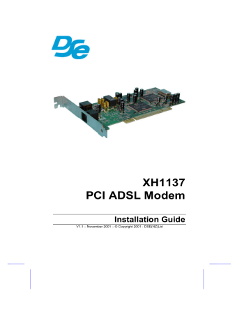 DSE XH1137 Installation Manual | Manualzz