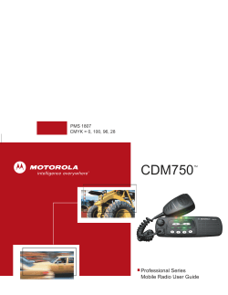 motorola cdm1250 programming manual