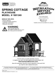 Backyard 1801349 Owner's Manual