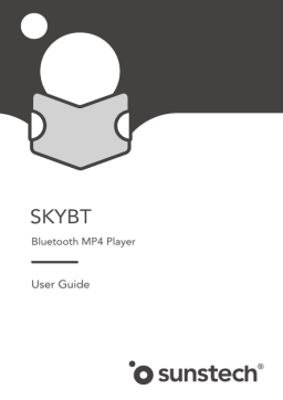 Sunstech SKYBT MP3 and MP4 Mode d'emploi
