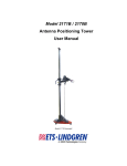 ETS-Lindgren 2171B Positioner Owner's Manual