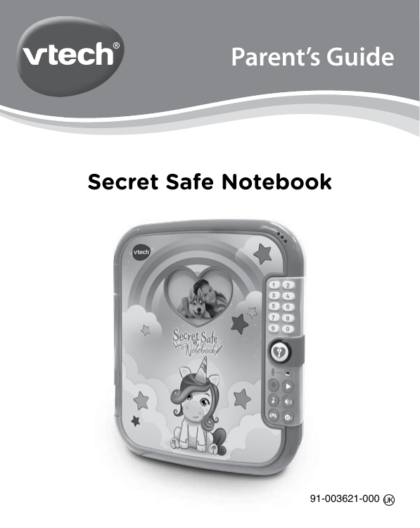 vtech 554153 Secret Safe Locker Instruction Manual