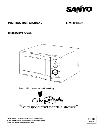 Sanyo ems 1052 Owner Manual | Manualzz