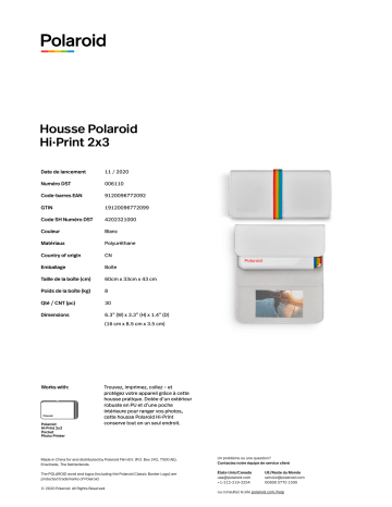 polaroid pochette