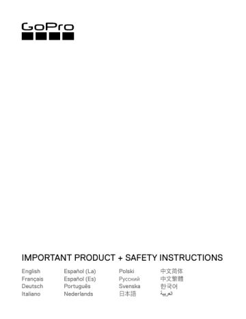 Gopro Hero5 Anvandarmanual Manualzz