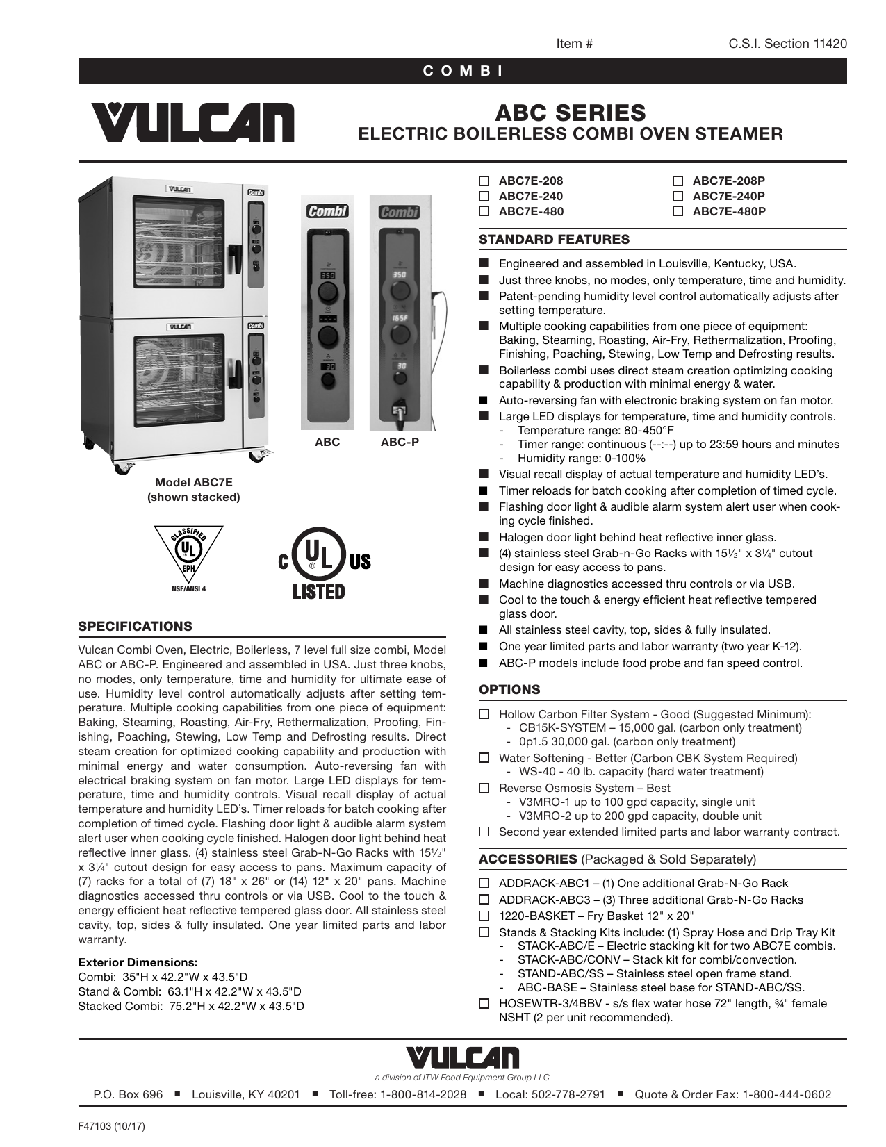 Vulcan 1220-BASKET 12 x 20 Air Fry Basket for ABC and MINI-JET Combi Ovens