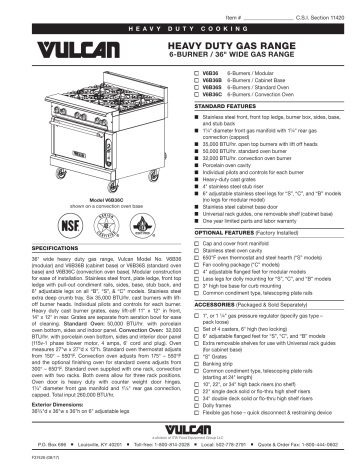 vulcan v6b36c