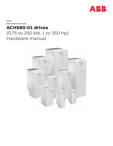 ABB ACH580-01 Series Hardware Manual | Manualzz