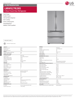 LG LMWS27626S - Owner's manual, Specification | manualzz.com