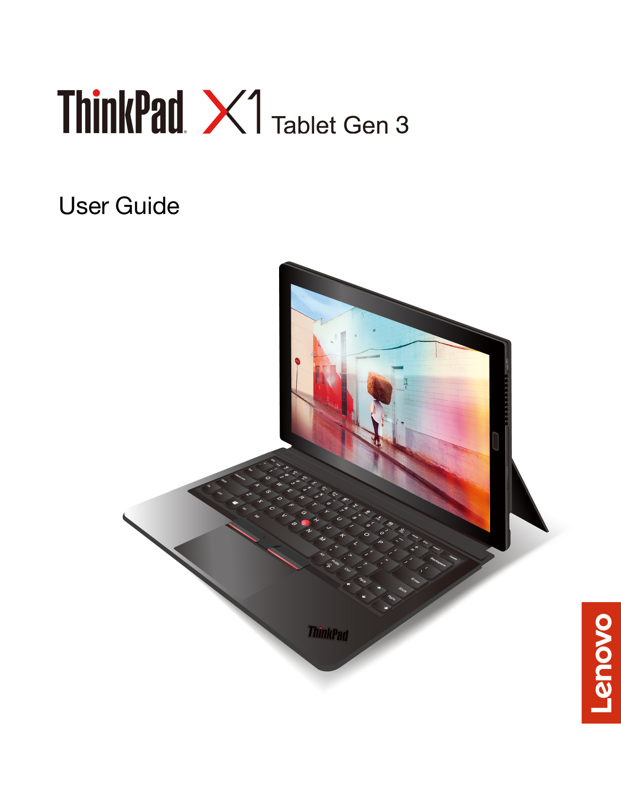 Lenovo THINKPAD X1 Tablet Gen 3 User Manual | Manualzz