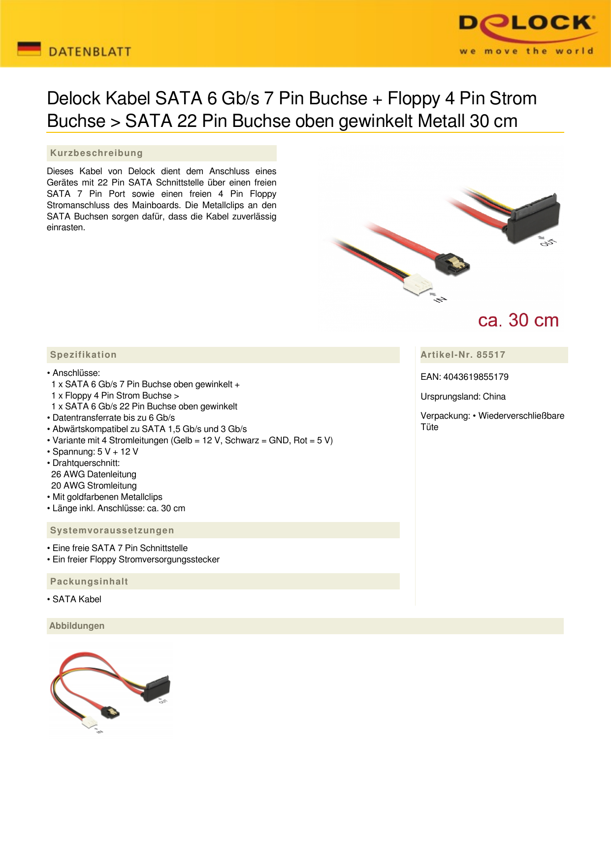 Delock 85517 Datasheet Manualzz