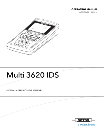 WTW MULTI 3620 IDS OPERATING MANUAL PDF DOWNLOAD intelligence overview
