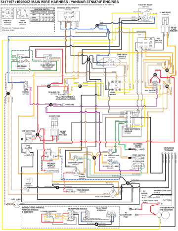 Yanmar Engine Wiring Diagram - Wiring Diagram