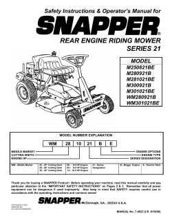 Simplicity 84660 - User manual | manualzz.com