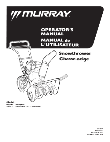 Simplicity 6240900X196A Operator's Manual | Manualzz